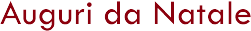Auguri da Natale